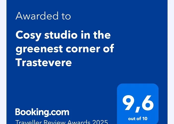 Cosy Studio In The Greenest Corner Of Trastevere